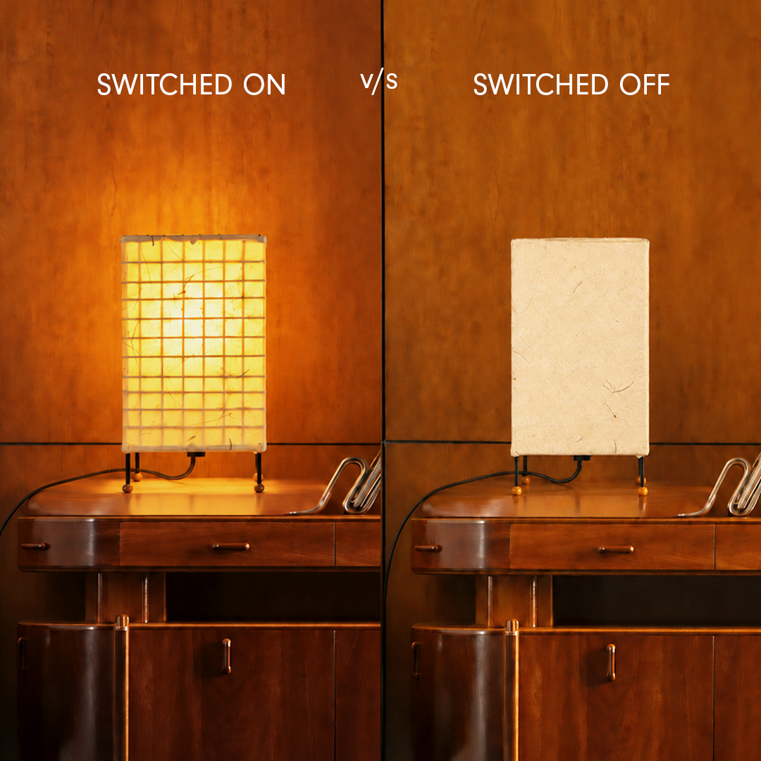 Lume Cube Table Lamp illuminated