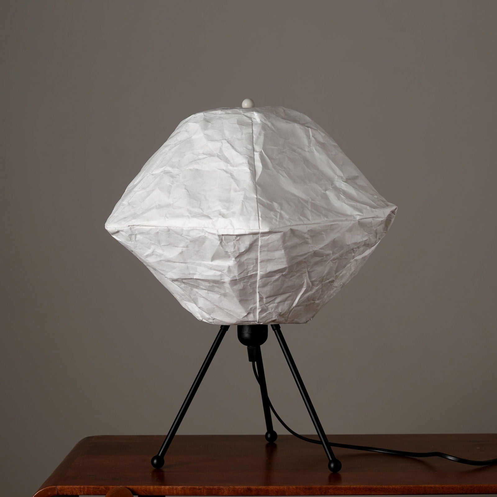 Luna Table Lamp - Tripod Table Lamp, Innovative Handcrafted Design desk lamp, Recycled Polyethylene and Metal - FIG Living - 