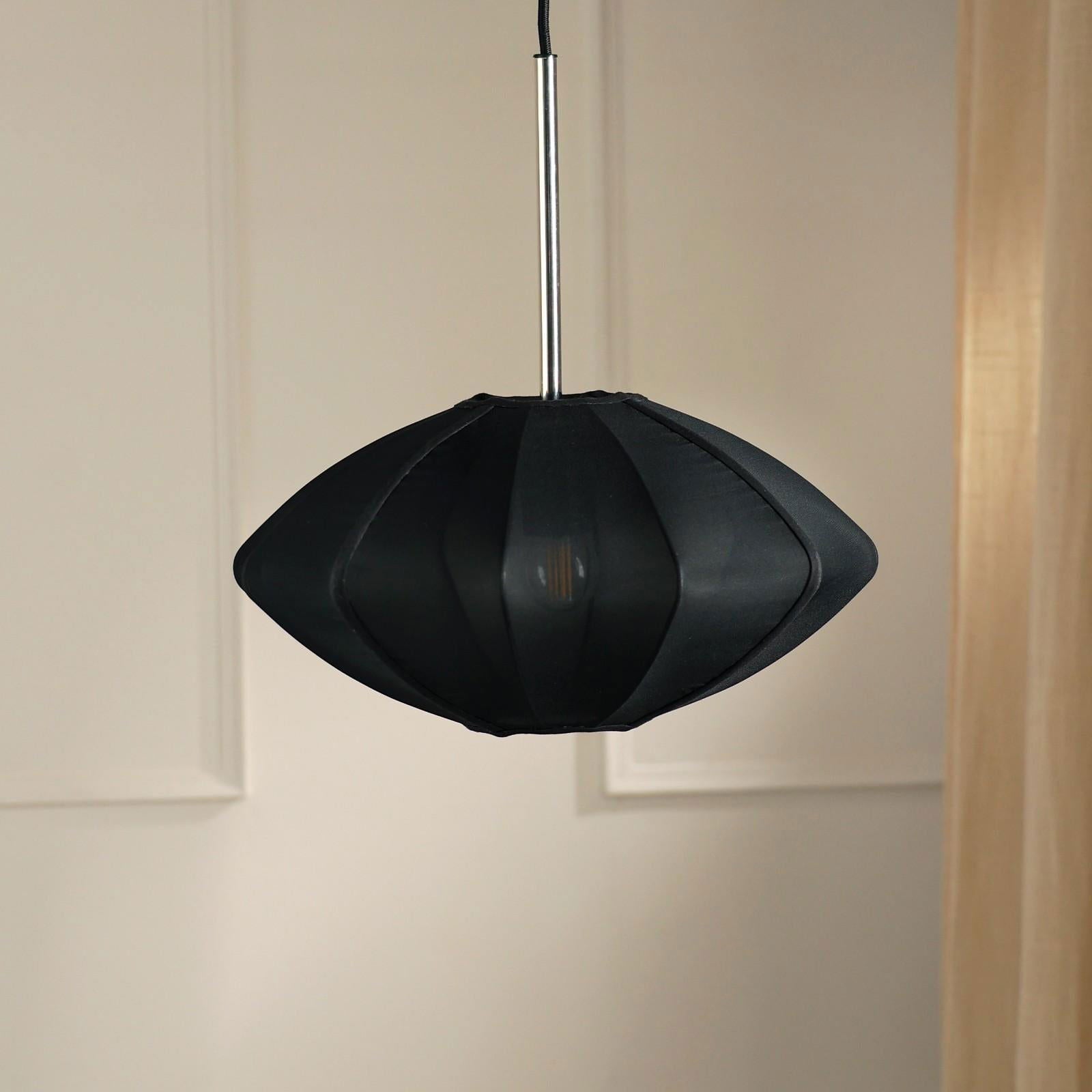 Luxe Collection Pendant Lamp - Tokyo Lamp - Premium Chiffon Fabric Pedant Light, Metallic Spacer, Soft Warm Glow, Mood Enhancement Hanging Light - FIG Living - Luxe Collection Pendant Lamp - Tokyo Lamp - Premium Chiffon Fabric Pedant Light, Metallic Spacer, Soft Warm Glow, Mood Enhancement Hanging Light - FIG Living