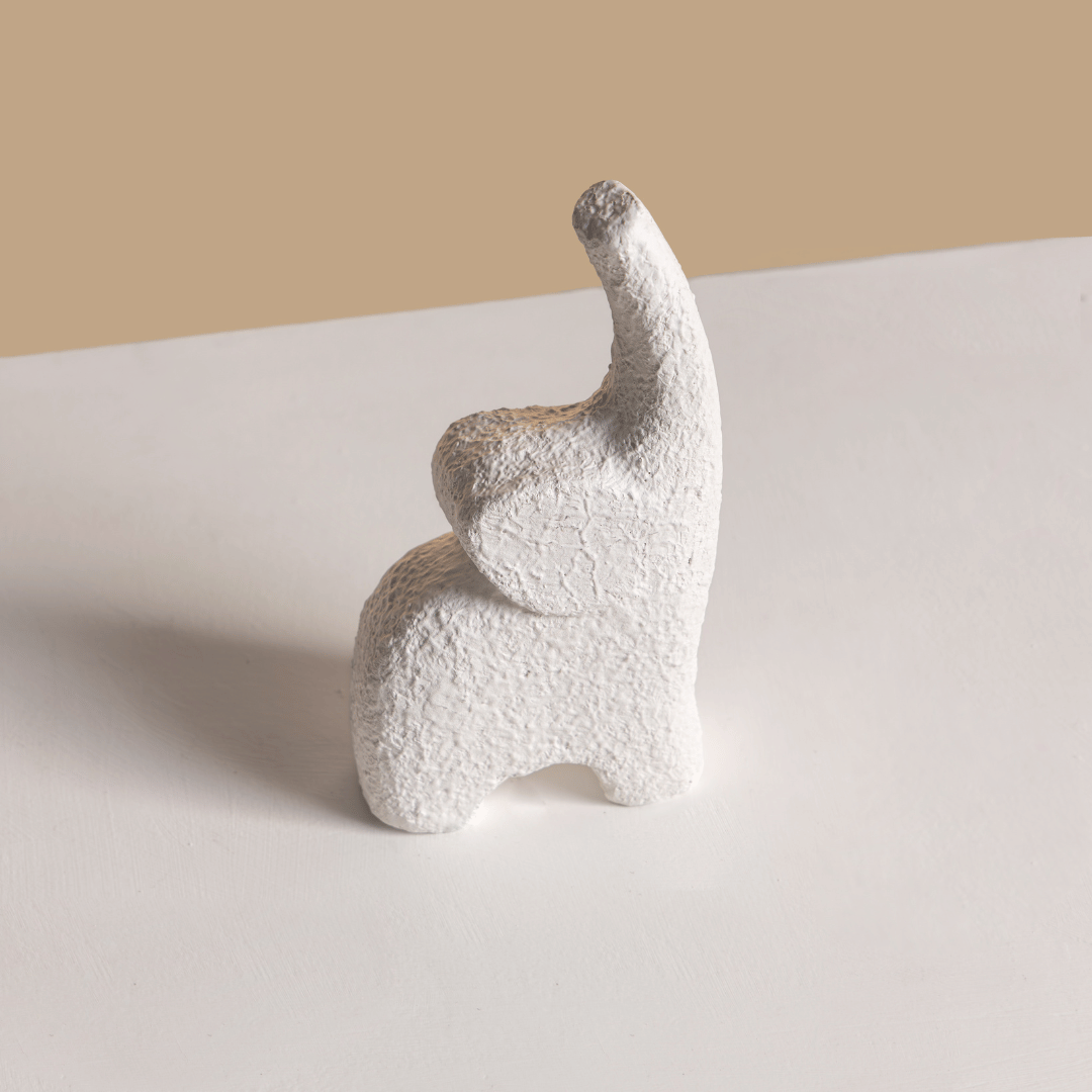 lucky elephant figurine tabletop decor