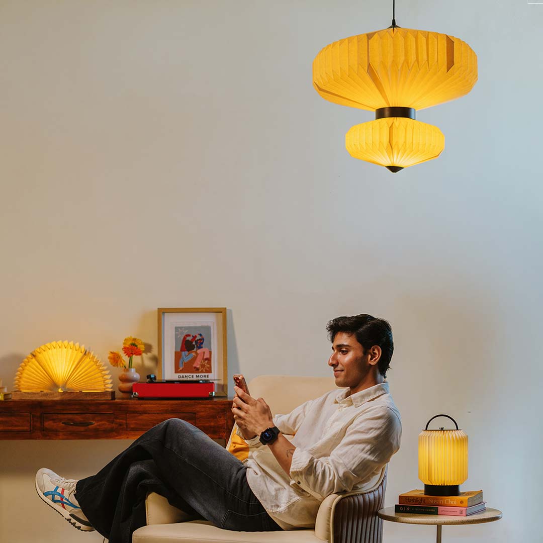 Oblong-2 Two - Tier Pendant Lamp