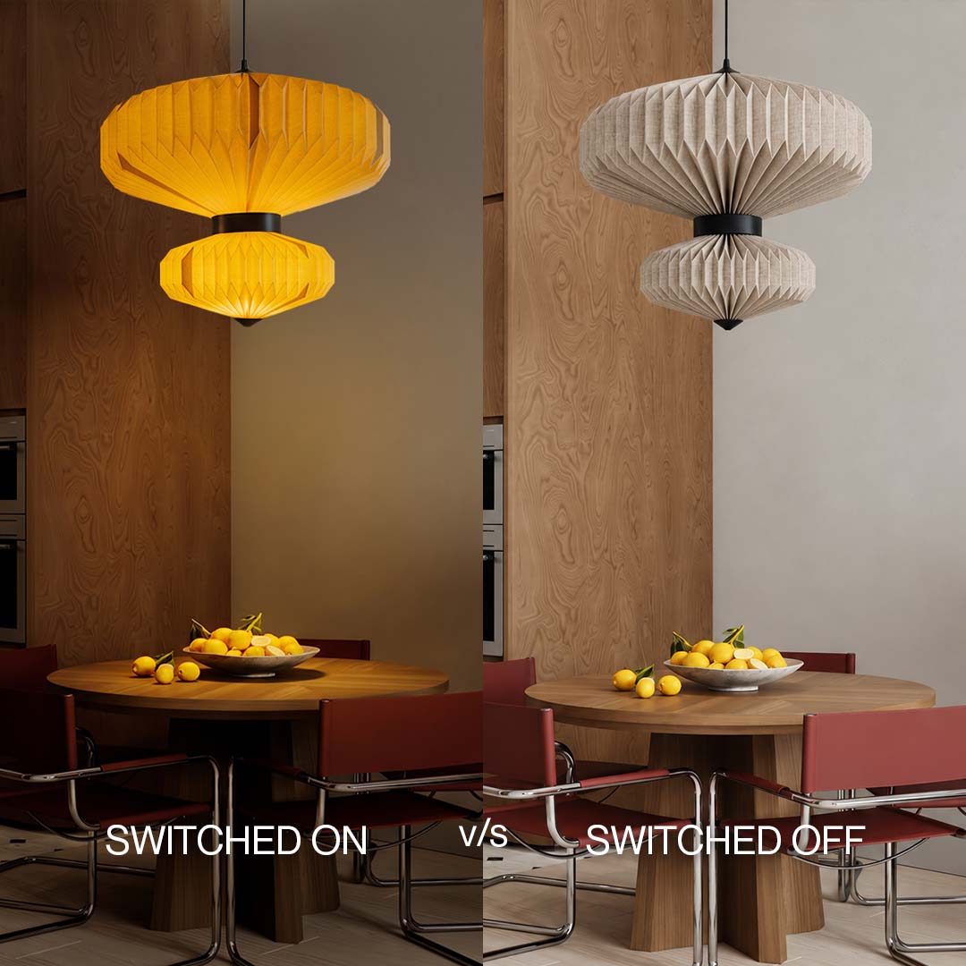 Oblong-2 Two - Tier Pendant Lamp