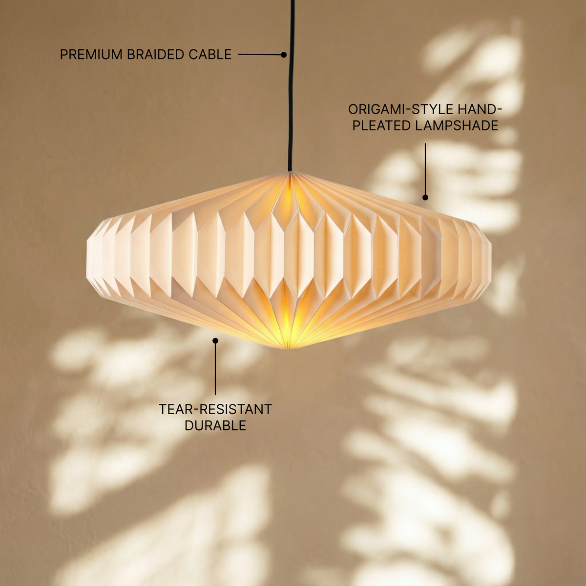 Oblong 2 - Paper Pendant Lamp