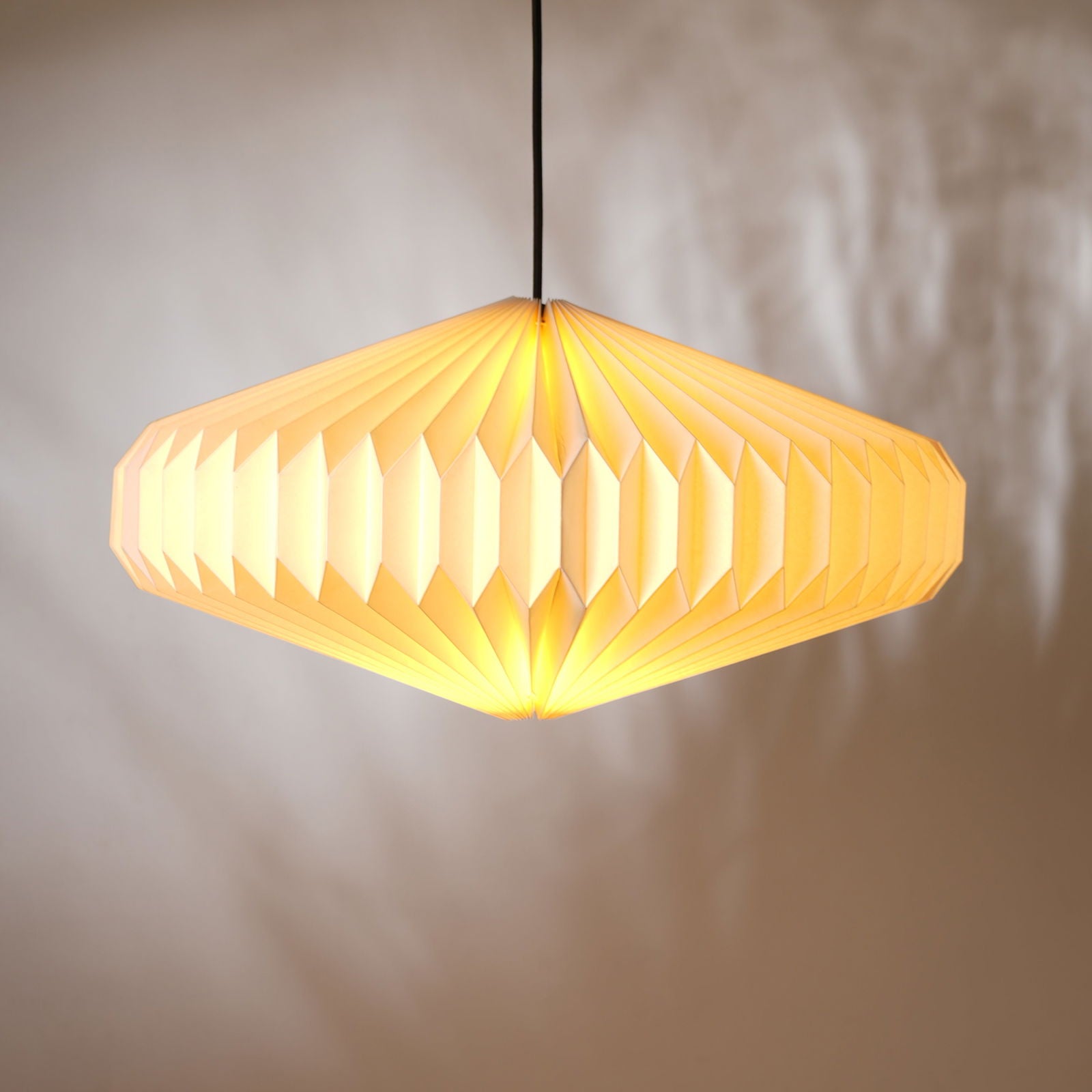Oblong 2 Pendant Lamp Scandinavian Origami Lamp FIG Living