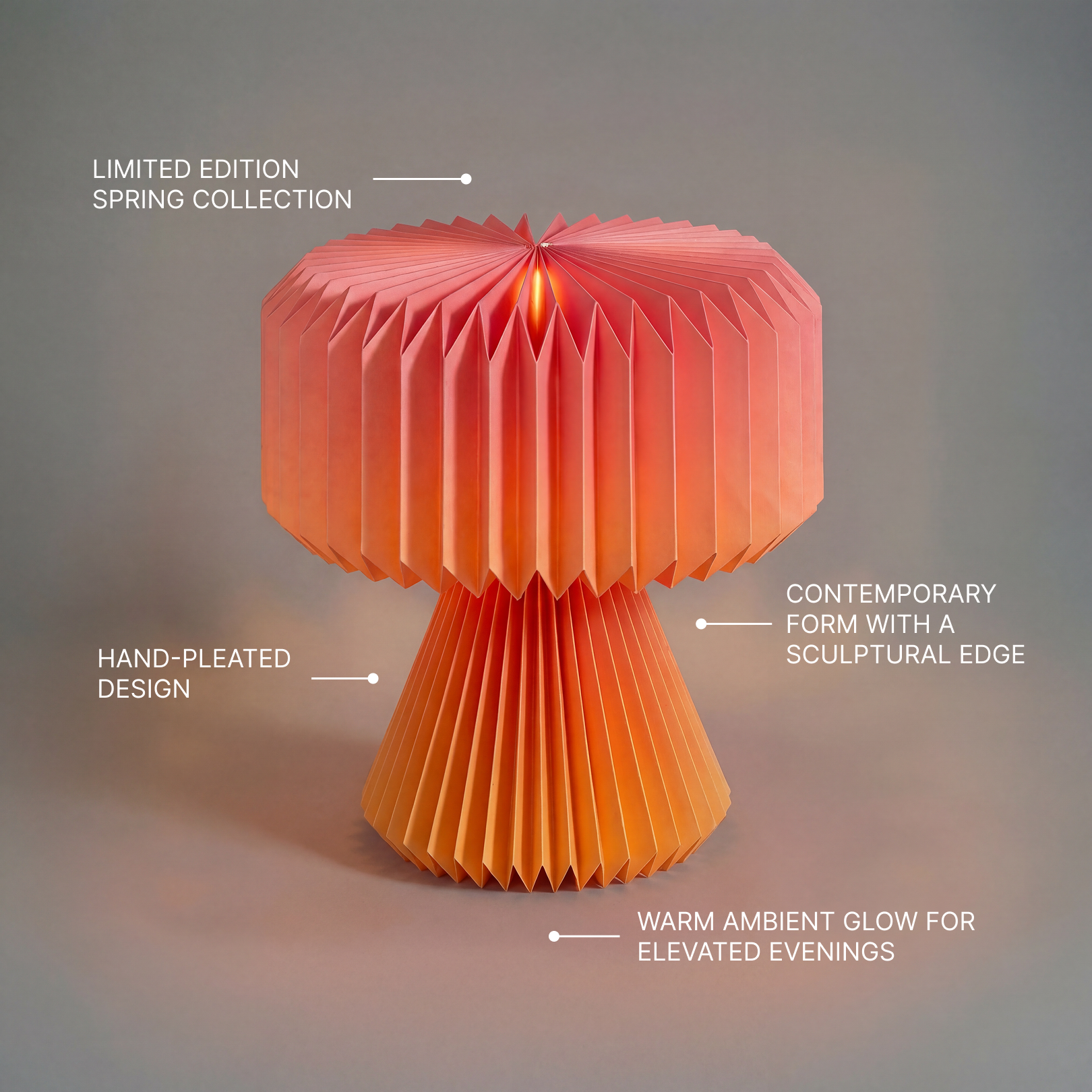 Orilamp Peach Glow - Aurora Skies Edition™