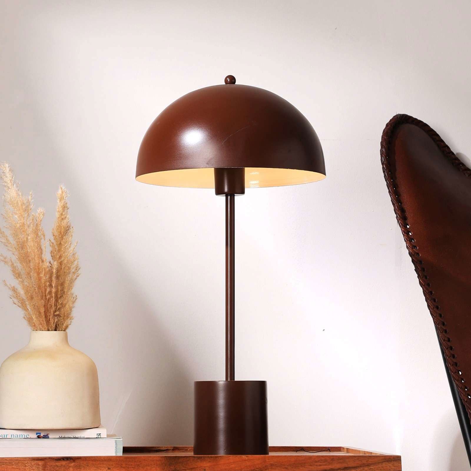Pagen 100 Table Lamp - Modern Scandinavian Design Bedside Lamp, Premium Metallic Finish Desk Lamp, Easy Installation - FIG Living - Pagen 100 Table Lamp - Modern Scandinavian Design Bedside Lamp, Premium Metallic Finish Desk Lamp, Easy Installation - FIG Living