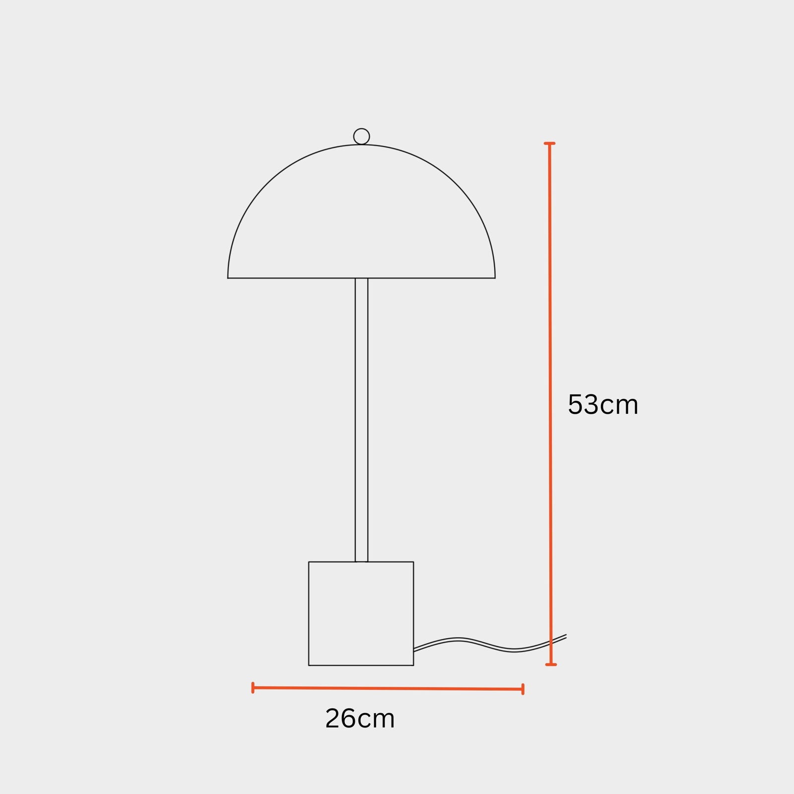 Pagen 100 Table Lamp - Modern Scandinavian Design Bedside Lamp, Premium Metallic Finish Desk Lamp, Easy Installation - FIG Living - Pagen 100 Table Lamp - Modern Scandinavian Design Bedside Lamp, Premium Metallic Finish Desk Lamp, Easy Installation - FIG Living
