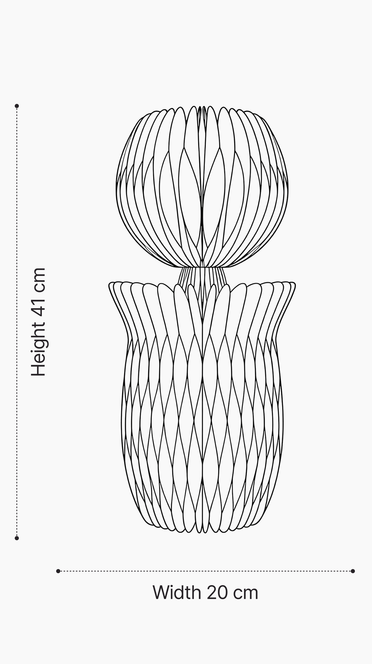 See the size in your space