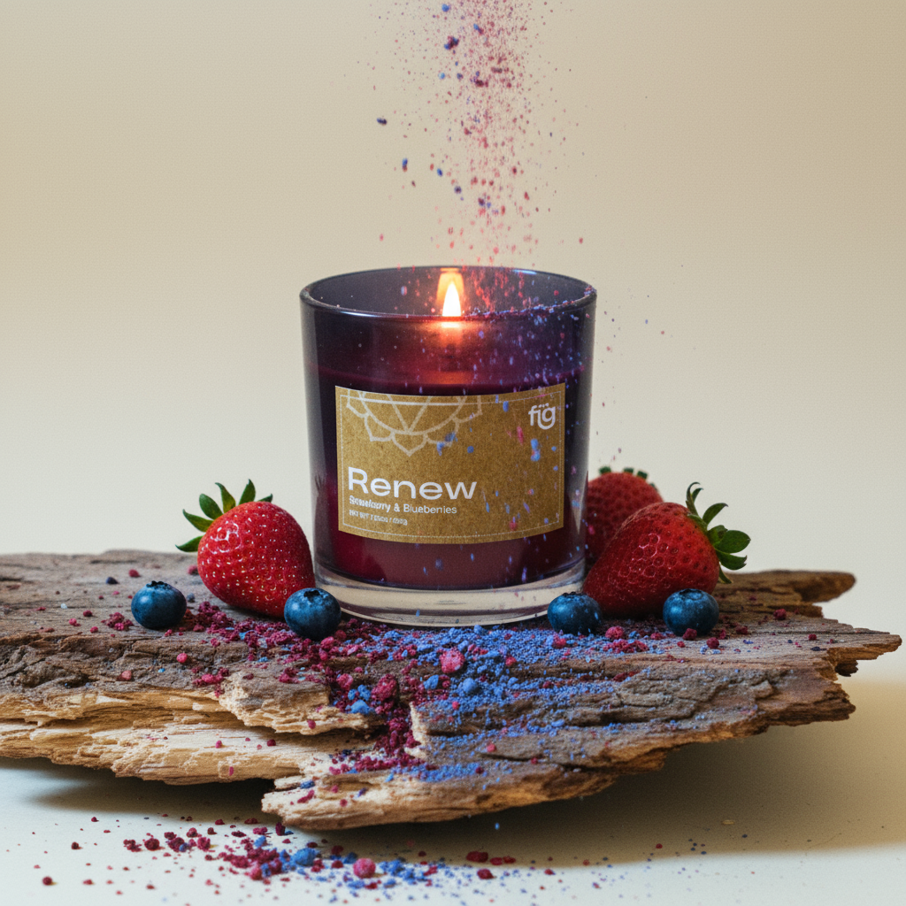 Renew Berries Vegan Scented Candle