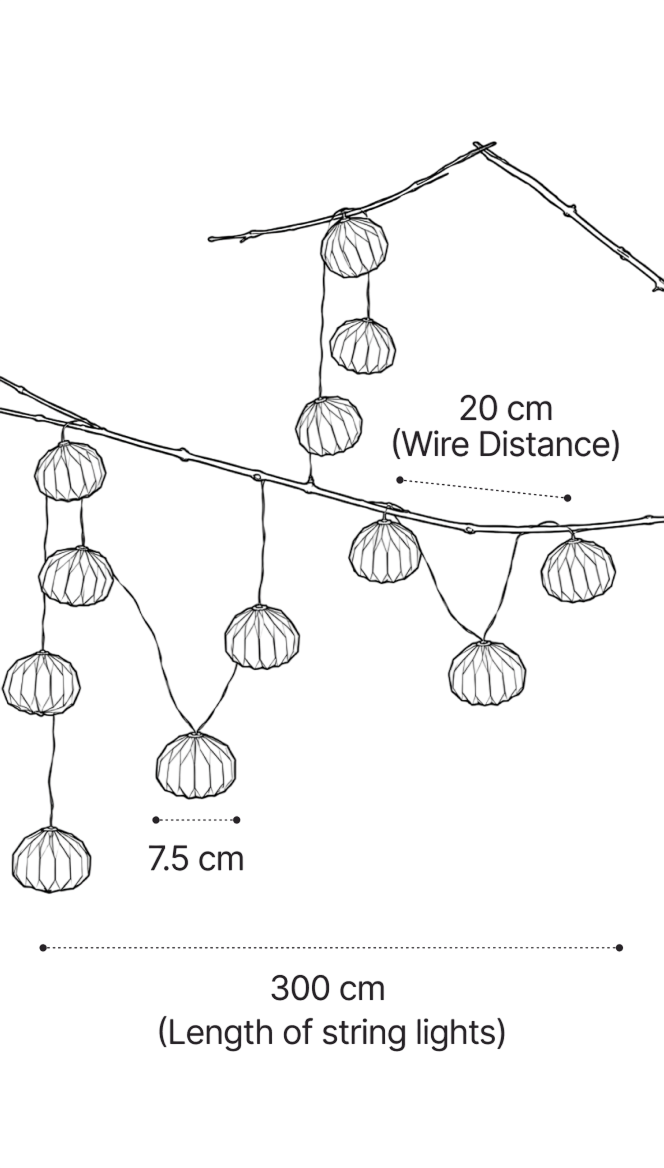 See the size in your space