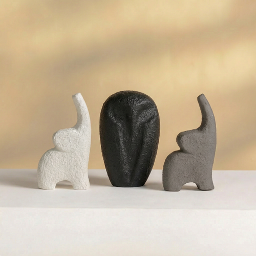 mini figurine set shelf decor styling