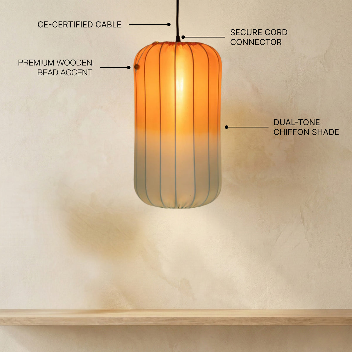 Horizon Collection - Long Pendant lamp