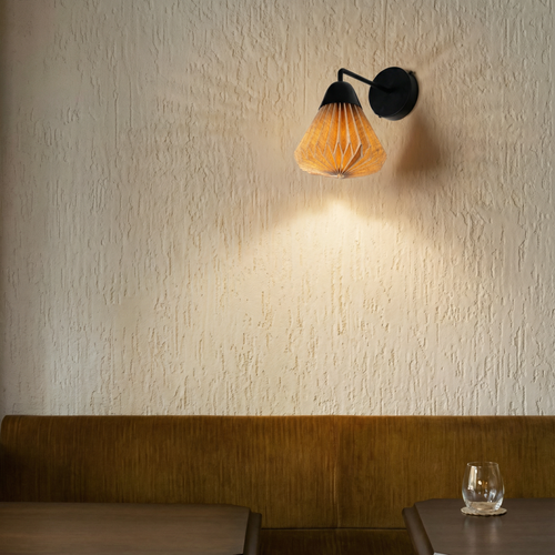 Linen Downlighter - Wall Sconce