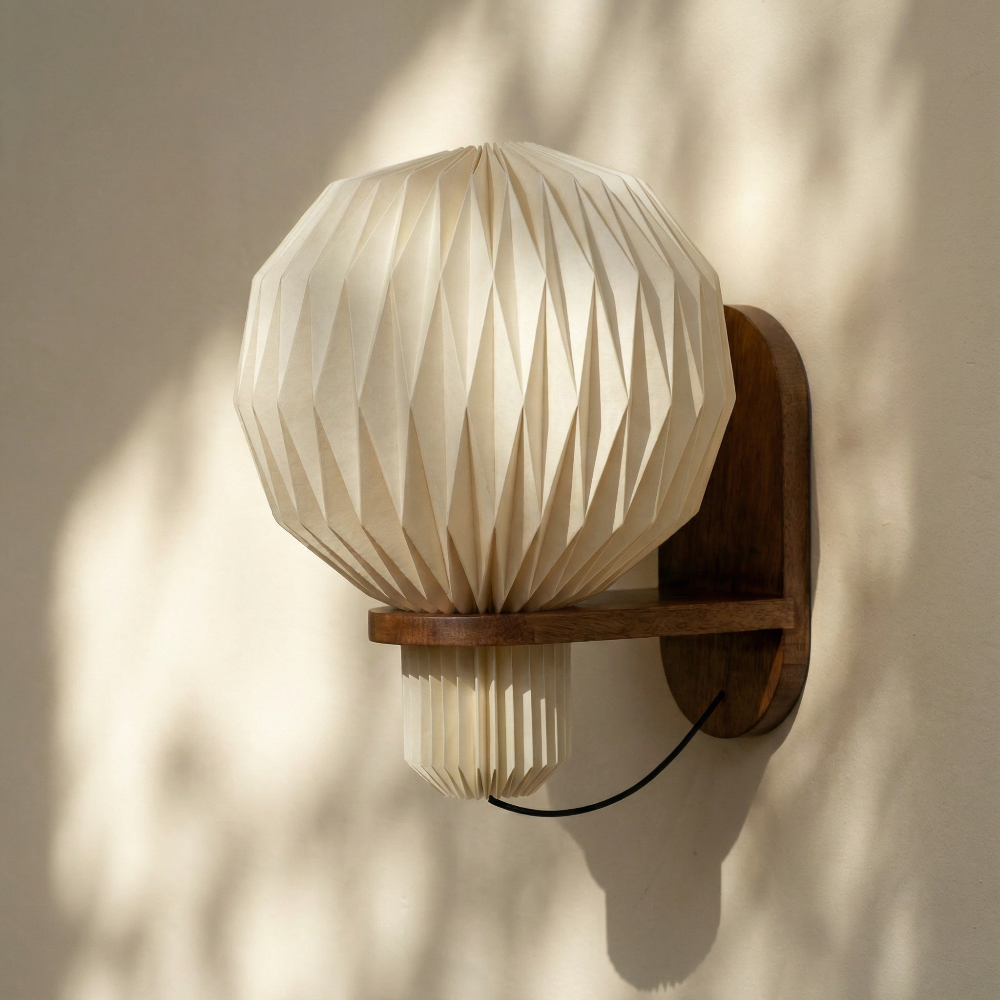 Aura Pleat Sconce Wall Lamp